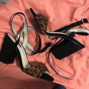 Never worn ASOS cheetah heels